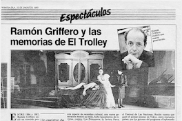 Ramón Griffero y las memorias de El Trolley