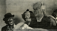 Alejandro Jodorowsky en rodaje, ca. 1991