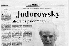 Jodorowsky ahora es psicomago