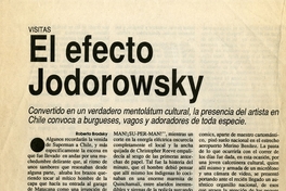 El efecto Jodorowsky