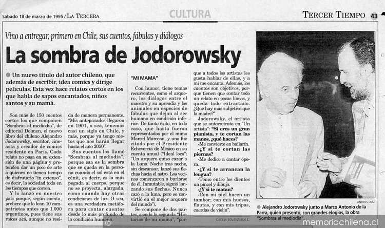 La sombra de Jodorowsky