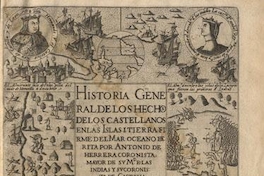 Historia general de los hechos de los castellanos en las Islas i Tierra firme del Mar Océano