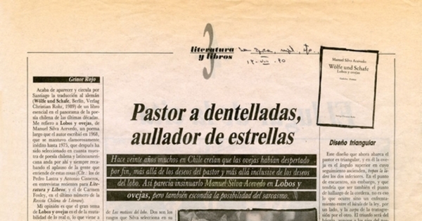 Pastor a dentelladas, aullador de estrellas