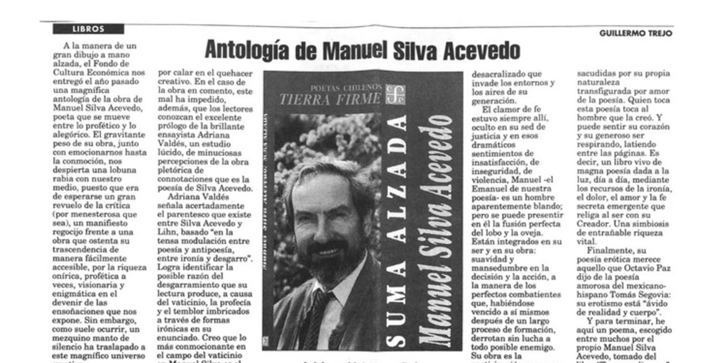 Antología de Manuel Silva Acevedo