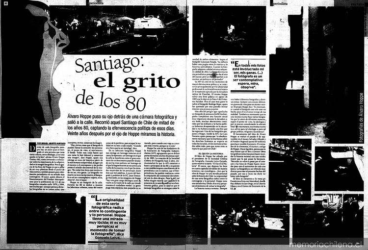 Santiago: el grito del los 80