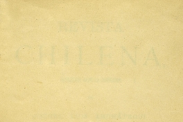 Revista Chilena: tomo 2, 1875
