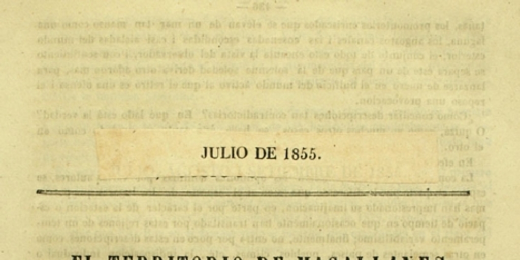 El territorio de Magallanes i su colonizacion