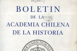 Acerca de la bibliografía chilena en los últimos cincuenta años