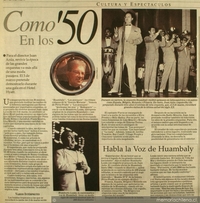 Como en los ´50