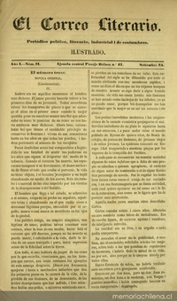 El correo literario: año 1, nº 11, 25 de septiembre de 1858