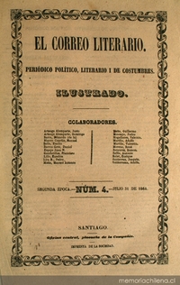 El Correo Literario: año 1, nº4, 31 de julio de 1864