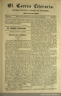 El correo literario: año 1, nº 14, 9 de octubre de 1864