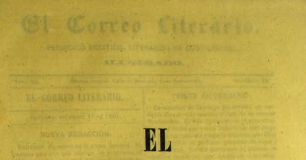 El Correo Literario: año 1, nº23, 11 de diciembre de 1864