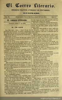 El Correo Literario: año 1, nº26, 1 de enero de 1865