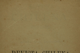 Revista Chilena: tomo 10, 1878