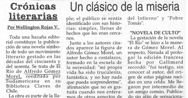 Un Clásico de la miseria