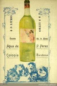 Agua de Colonia P. Pérez Barahona