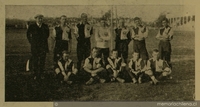 Primera Selección Nacional de Fútbol de Chile, torneo Centenario Argentino en Buenos Aires, mayo de 1910.