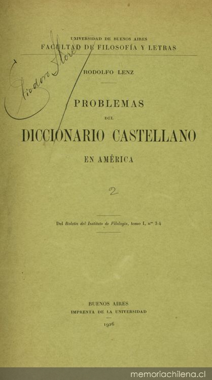 Problemas del diccionario castellano en América