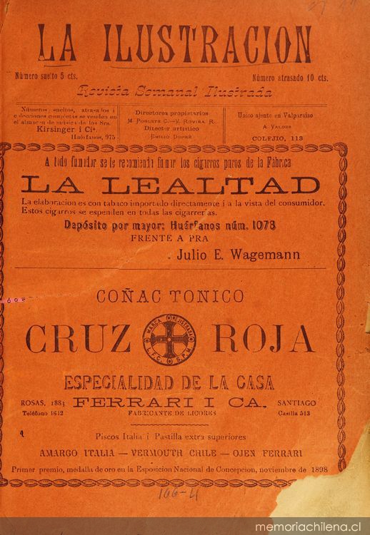 La Ilustración: año 1, n° 1-37, 1899