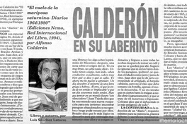 Calderón en su laberinto