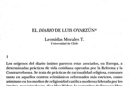 El Diario de Luis Oyarzún