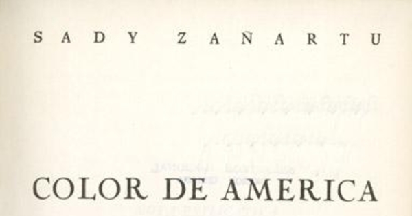 Color de América : nuevos cuentos latinoamericanos