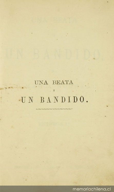 Una beata y un bandido