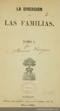 La diversión de las familias : tomo I