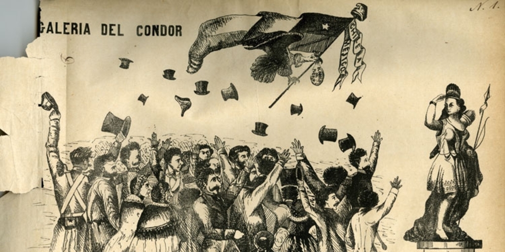 Galería del cóndor, 1863