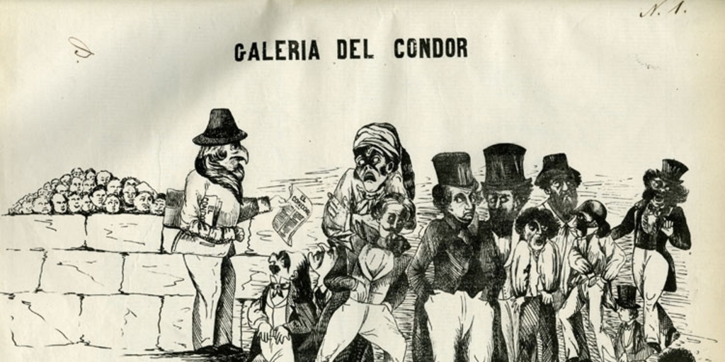 Galería del cóndor, 1863