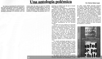 Una antología polémica