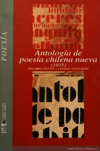 Antología de poesía chilena nueva :(1935)