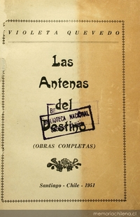 Las antenas del destino :(obras completas) : primera edición de 1951