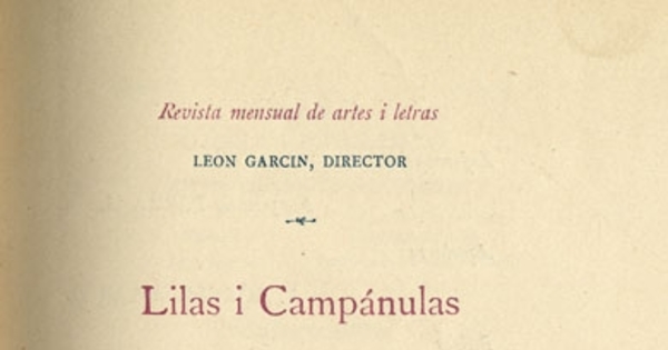 Lilas i campánulas: n° 2, 1897