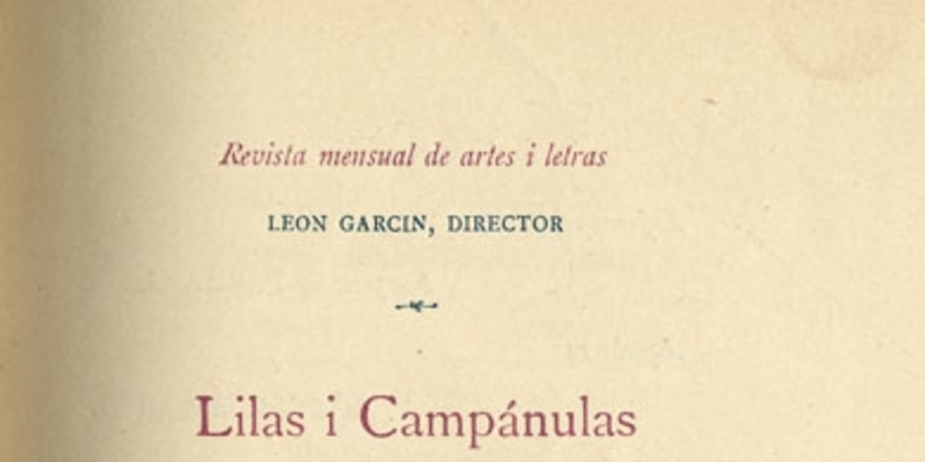 Lilas i campánulas: n° 2, 1897