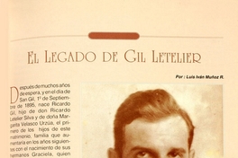 El legado de Gil Letelier