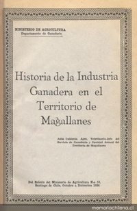 Historia de la industria ganadera en el territorio de Magallanes