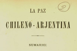 La Paz Chileno-Arjentina
