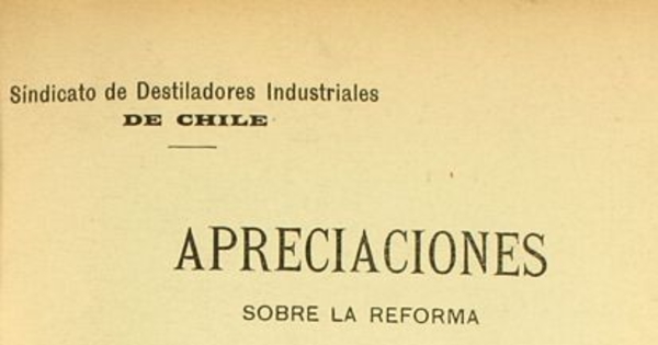 Apreciaciones sobre la reforma de la Ley de Alcoholes a propósito de la última publicación de la Liga Vinícola