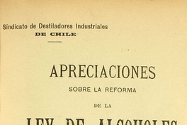 Apreciaciones sobre la reforma de la Ley de Alcoholes a propósito de la última publicación de la Liga Vinícola