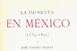 La imprenta en México: (1539-1821), Tomo VII