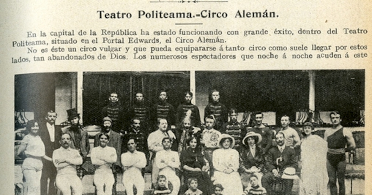 Teatro Politeama: Circo Alemán