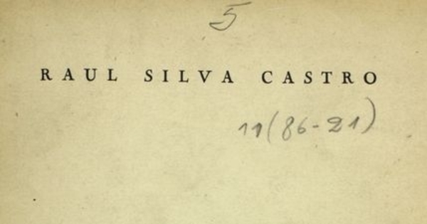 Victor Domingo Silva en "Pluma y lápiz"