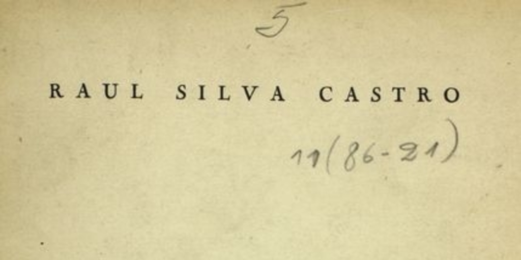 Victor Domingo Silva en "Pluma y lápiz"