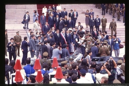 Patricio Aylwin asume la presidencia de la república en el Congreso Nacional, 1990