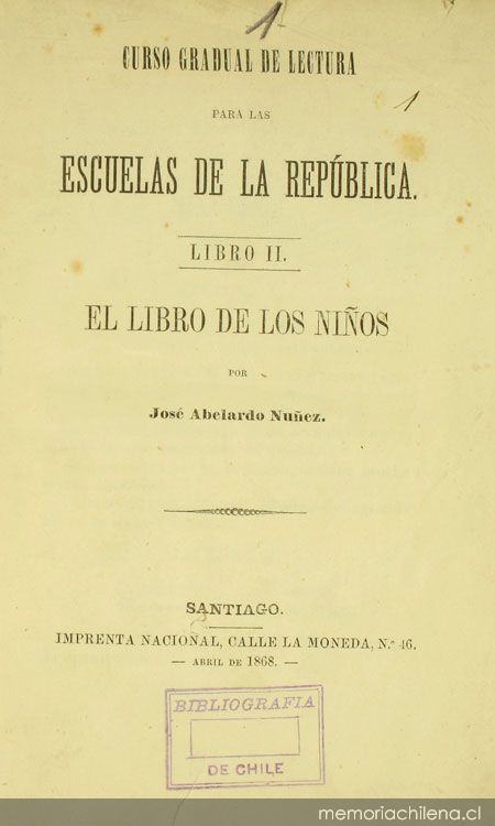 Curso gradual de lectura: para las escuelas de la República: libro II : el libro de los niños