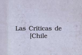 Las críticas de Chile