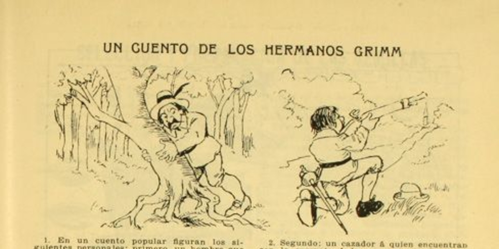 Ilustración "Un Cuento de los Hermanos Grimm"