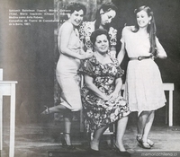 Representación de La remolienda: Compañía de Teatro de Comediante y Pedro de la Barra, 1981, dirigida por Héctor Noguera